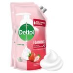 Dettol Foaming Handwash Refill - Strawberry, 700ml (Pack of 2)| Rich Foam | Moisturizing Hand Wash | Soft on Hands - Fast Shipping to USA & Canada