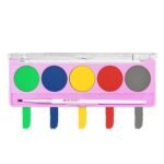 Swiss Beauty ColourPlay 5 in 1 Water Eyeliner Palette with Pigmented shades | Smudge-proof, Long lasting Matte Eyeliner with Flexi Tip Brush| Shade - Midnight Party, 5g - Fast Shipping to USA & Canada