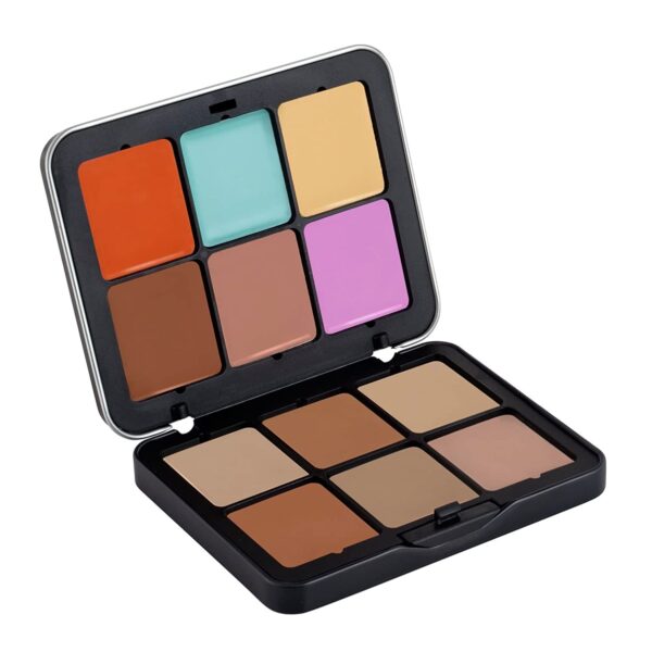 MARS Cover Rangers Creamy Matte Concealer And Corrector Palette | Easy To Blend & Lightweight Concealer For Face Makeup (24 Gm) (01-Multicolor) - Fast Shipping to USA & Canada