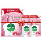 Dettol Liquid Handwash Refill - Skincare Moisturizing Hand Wash, 1500 ml (Price offer) | 10x Better Germ Protection & Germ Protection Handwash Refill - 750 ml (Skincare, Pack of 2) - Fast Shipping to USA & Canada