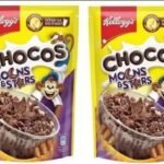 Kellogg's Chocos Moons & Star 375 Gram Pack of 2 (750 g, Pouch, Pack of 2) - Fast Shipping to USA & Canada
