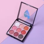 HUDA GIRL BEAUTY Professional 9 Shade Crystal Diamond Eyeshadow Palette, Highly Pigmented Eye Shadow Makeup Kit For Girls (Shade-1) - Fast Shipping to USA & Canada