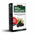 INDUS VALLEY Bio Organic 100% Natural Activated Charcoal Powder Ideal for Skin Removes Dead Skin, Impurities, Detoxifies Skin - (200g+50g) - Fast Shipping to USA & Canada