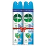Dettol Multi-Surface Disinfectant Sanitizer Spray Bottle | 24 hours Antibacterial protection| Germ Kill on Hard and Soft Surfaces (Spring Blossom, 225ml) Pack of 2 - Fast Shipping to USA & Canada