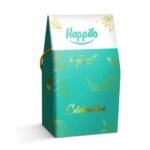 Happilo Dry Fruit Celebration Gift Box Robin 235g, Ideal for Festive Gifting, Almonds, Cashew, Pistachios, Raisins, Nutmix, Dry Fruit Barfi, Party Snack, Cajun Almond Cashew Mix - Fast Shipping to USA & Canada