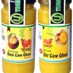 Yugmantra Organic Foods 100 % Pure Natural A2 Milk Sahiwal Cow's Ghee 250 ml & Gir Ghee 250 ml-( Total 500 ml )Grass-Fed Desi Ghee Prepared Curd by Traditional Bilona Padati (Method)Immunity Superfood - in Glass Bottle - Fast Shipping to USA & Canada