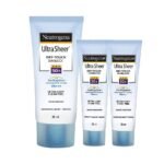 Neutrogena Ultra Sheer Sunscreen Best Value Combo (Pack of 3) ? 80ml, 30ml & 30ml - Fast Shipping to USA & Canada