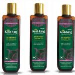 Kesh King Organic Onion Oil With Curry Leaves Reduces Hair Fall 100ml Pack of 3 - Fast Shipping to USA & Canada