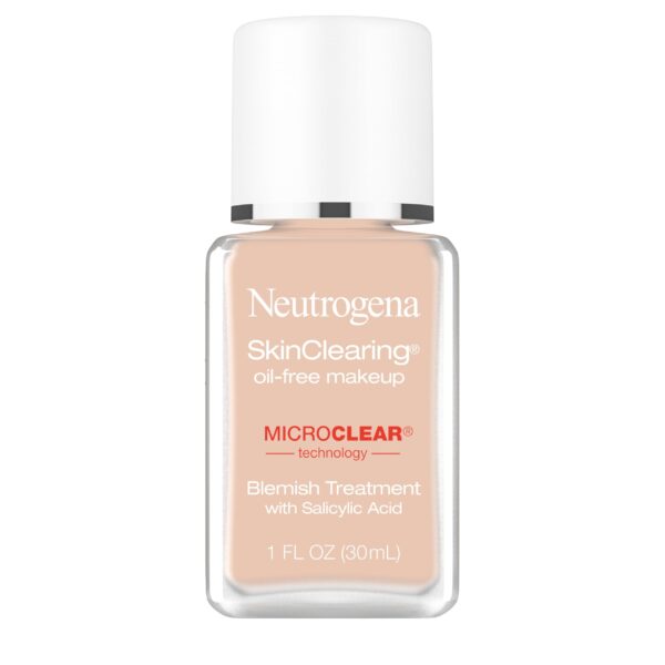 Neutrogena Liquid Acne Prone Light Coverage Natural Finish Soft Beige 50 29.6 Ml, Pack Of 1 - Fast Shipping to USA & Canada