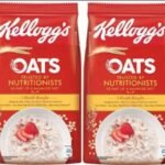 Kellogg's OATS 400 GRAMS (200g *2) (400 g, Vacuum Pack, Pack of 2) - Fast Shipping to USA & Canada