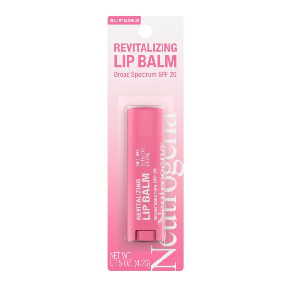 Neutrogena Revitalizing Lip Balm SPF 20, Healthy Blush [20], 0.15 oz - Fast Shipping to USA & Canada