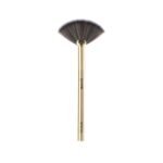 MARS Artist's Arsenal Professional Fan Brush For Face Highlighting | Precise Synthetic Brushes | Feather Soft Touch | Perfect For Highlighting | Luxe Packaging Makeup Brush (Golden) - Fast Shipping to USA & Canada