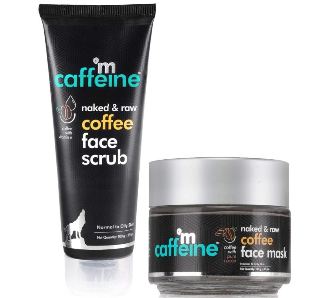 61nOkMleMNL-1.jpg mCaffeine Tan Removal Kit with Face Scrub & Face Mask | Sunday Routine For Face Clean - Up | For Men & Women | Combo for All Skin Types | Pack of 2 - Fast Shipping to USA & Canada - Image 1