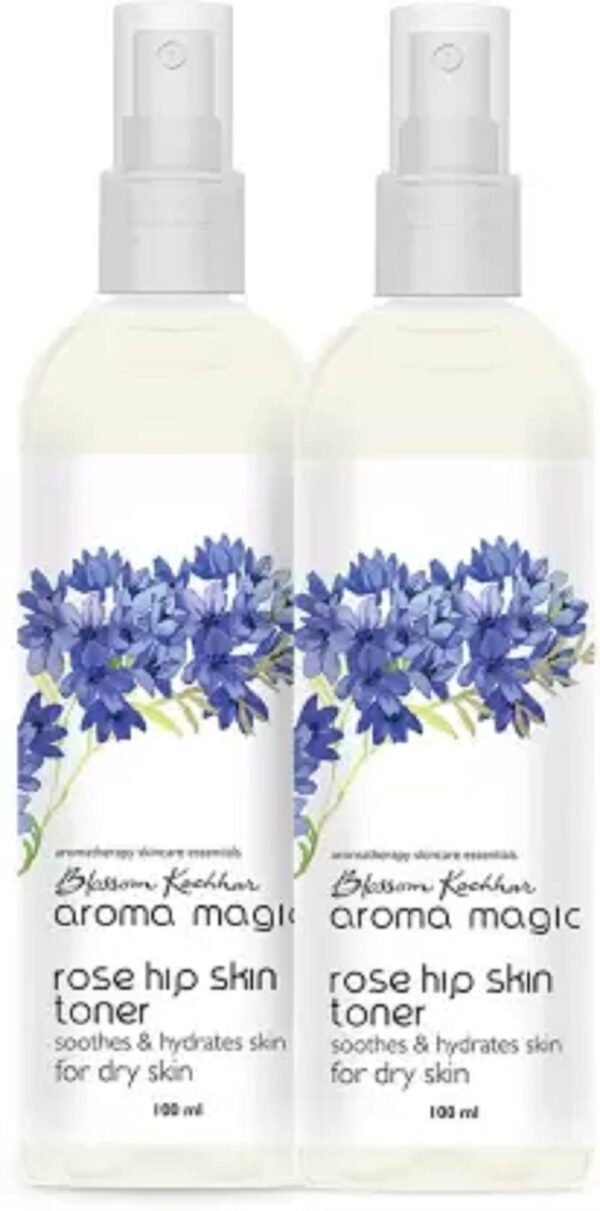 Aroma Magic Pack of 2 Rose Hip Toner 100 ml Women (100 ml) - Fast Shipping to USA & Canada