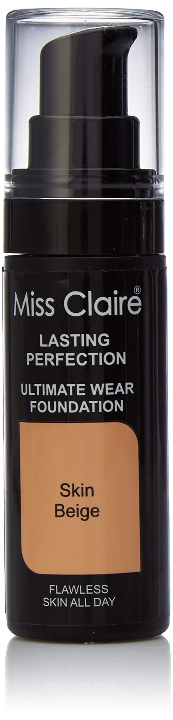 Miss Claire Lasting Perfection Ultimate Wear Foundation, 23 Skin Beige, 30 ml - Fast Shipping to USA & Canada