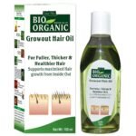 INDUS VALLEY Bio Organic Growout Hair Oil - 100ml - Fast Shipping to USA & Canada