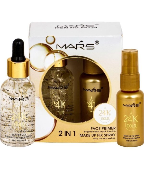 MARS 2in1 Makeup Primer and Fixer Combo for Long Lasting Stay Misty Finish Professional Makeup For Face Makeup Setting Spray for Women - Fast Shipping to USA & Canada