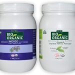 INDUS VALLEY 100% Organic Indigo Leaf Powder Jar 400g with Herbal Henna Powder Jar - 500g (400g+500g = 900g) - Fast Shipping to USA & Canada