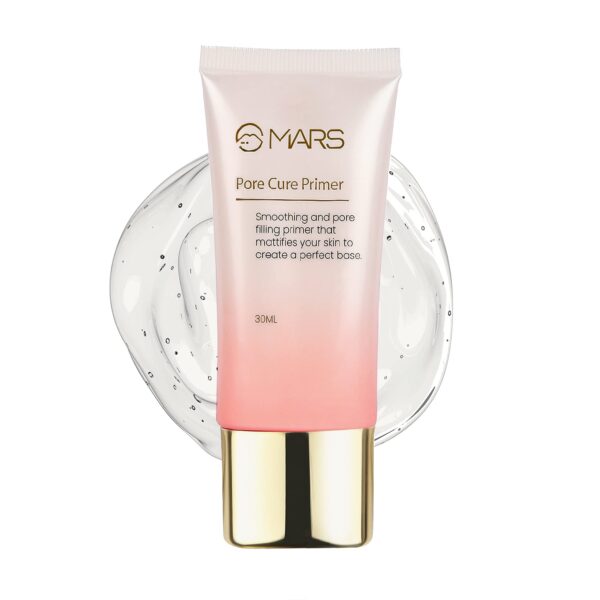 MARS Pore Cure Long Lasting Makeup Primer, Transparent, 30 ml - Fast Shipping to USA & Canada