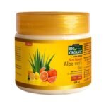 INDUS VALLEY Bio Organic Sun Guard Aloe Vera Gel With Lemon & Orange For Ultimate Refreshing Feel (175ml) - Fast Shipping to USA & Canada