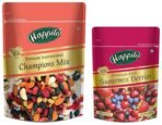 Happilo Premium International Champion Mix 160g (Pack of 1) & Happilo??Premium International Super Mix Berries, 200g - Fast Shipping to USA & Canada