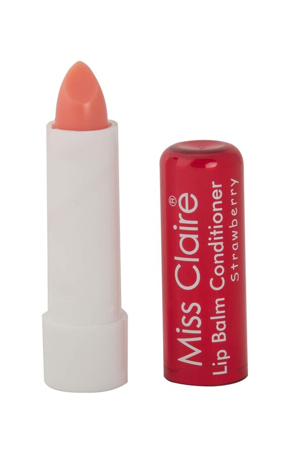 Miss Claire Lip Balm Conditioner, Strawberry, Pink, 3 g - Fast Shipping to USA & Canada