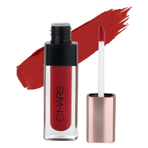 MARS Popstar Drying Liquid Mousse Lipstick for Women with Matte Finish | Lightweight and Non-Sticky Formula | Up to 12 Hour Long Lasting | Transferproof & Waterproof (6.0ml) (06-Starry) - Fast Shipping to USA & Canada