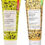 Aroma Magic Sunscreen For All Skin Type Sun Block Lotion, Spf 30, 100Ml And Aroma Magic Cucumber Sun Screen Lotion, Spf 30, 100Ml - Fast Shipping to USA & Canada