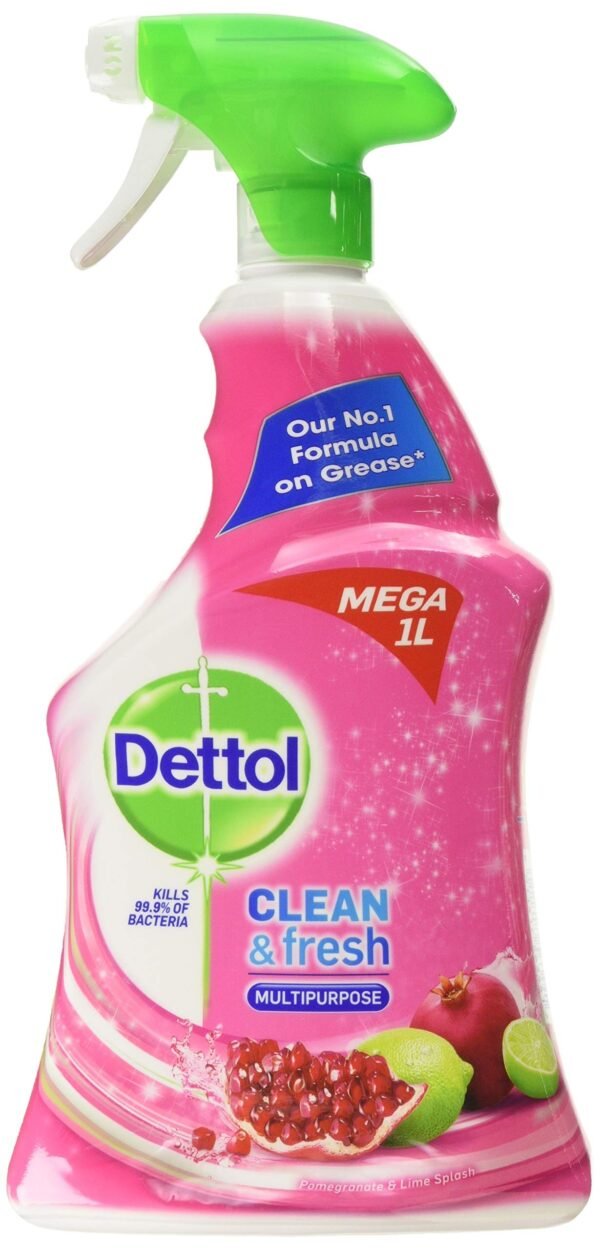 Dettol Anti Bacterial Multi Purpose Cleaner Pomegranate 750ML - Fast Shipping to USA & Canada