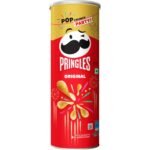 Kellogg's Pringles Potato Chips Original Flavour, 107 grams | Snack Food - Fast Shipping to USA & Canada