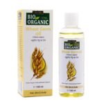 INDUS VALLEY BIO ORGANIC Cold Pressed Wheat germs Carrier Oil - 100% Pure and Natural- Suitable for All Skin Types Pure Oil, Use for Hair Care, Skin Care (100ml) - Fast Shipping to USA & Canada