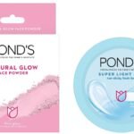 POND'S Super Light Gel Oil Free Face Moisturizer 100g & Pond's Natural Glow Face Powder Combo - Fast Shipping to USA & Canada