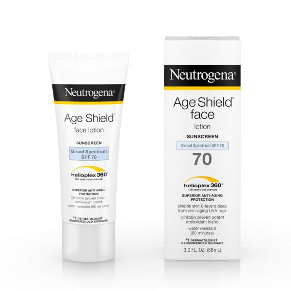 Neutrogena Age Shield Face Sunblock Spf 70-3 oz Cream - Fast Shipping to USA & Canada