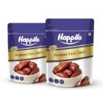 Happilo Premium Fard Dates 500g (Pack of 2), Natural Nutrient Powerhouse, Wholesome Snack - Fast Shipping to USA & Canada