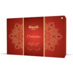 Happilo Dry Fruit Celebration Gift Box Kiwi 147g, Ideal for Festive Gifting, Almond, Cashew, Green Raisin, Party Snacks - Fast Shipping to USA & Canada