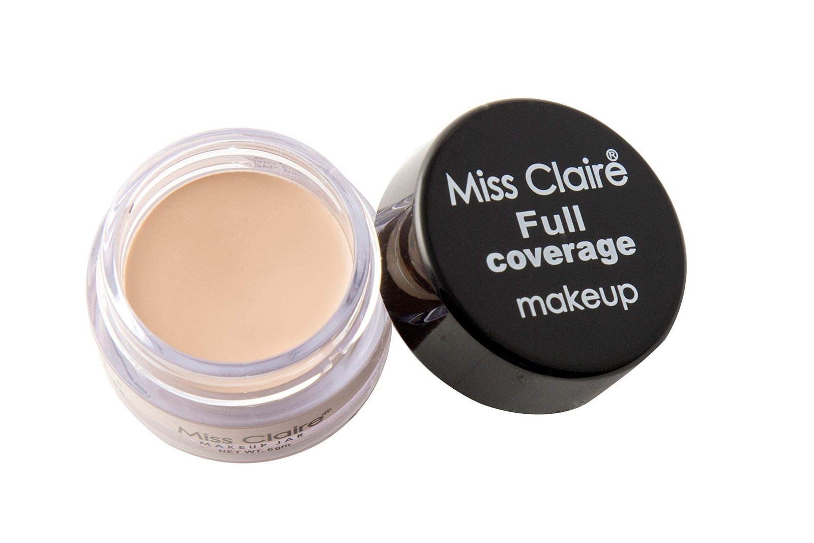 71IA-QkZWTL-1.jpg Miss Claire Full Coverage Makeup + Concealer #3, Beige, 6 g - Fast Shipping to USA & Canada - Image 1