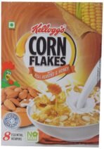 Kellogg's Cornflakes with Real Almond and Honey, 650g - Fast Shipping to USA & Canada