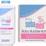 Sebamed Baby Powder, 200g & Baby Bubble Bath, 200ml - Fast Shipping to USA & Canada