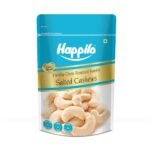 Happilo Premium Roasted and Salted Cashews, 200g - Fast Shipping to USA & Canada