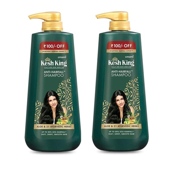 Kesh King Scalp and Hair Medicine Anti-Hairfall Shampoo, 1200 ml - Fast Shipping to USA & Canada