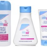 Sebamed Baby Rash Cream 100ml |Ph 5.5|Panthenol & Allantoin|Clinically tested & Sebamed Baby Shampoo | Camomile|Natural moisturisers|No tears formula|For delicate scalpBaby Sebamed Gentle Wash - Fast Shipping to USA & Canada