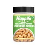 Happilo Premium Californian Almonds 250g Jar, Premium Badam Giri, High in Fiber & Boost Immunity, Real Nuts, Gluten Free - Fast Shipping to USA & Canada