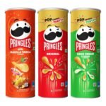 Kellogg's Pringles Original + Sour Cream & Onion + Desi Masala Tadka Flavour(107 grams each) - Fast Shipping to USA & Canada