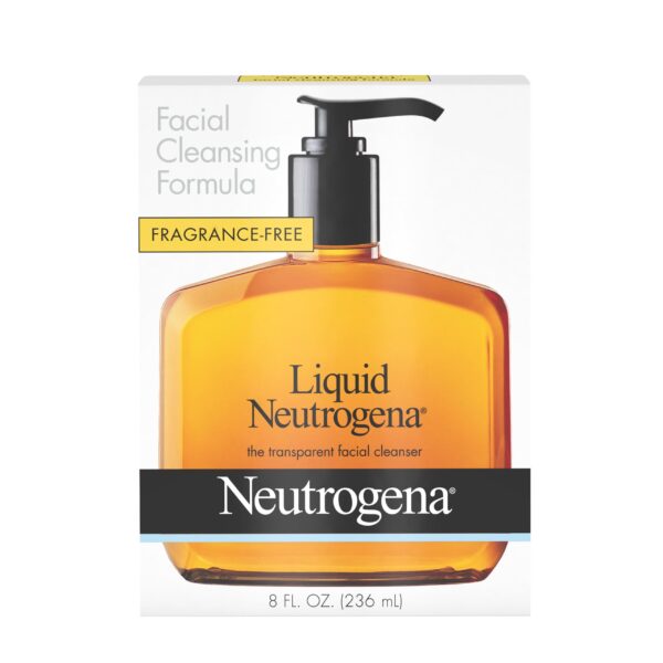 Neutrogena Fragrance Free Liquid Neutrogena Facial Cleansing Formula, 236ml - Fast Shipping to USA & Canada