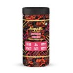 Happilo Premium Supermix Berries Jar 450g, Tasty & Healthy Berries, Rich in Antioxidant, Cranberries, Strawberries, Cherries, Black Raisins, Blueberries, Gojiberries - Fast Shipping to USA & Canada