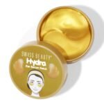Swiss Beauty Hydra Anti Wrinkle Eye Serum Patch| Treats Dark Circles, Fine Lines And Wrinkles | Enriched With Collagen And Aloe Vera Extract | Shade -Gold, 60 Pcs - Fast Shipping to USA & Canada