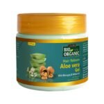 INDUS VALLEY Bio Organic Hair Reborn Aloe Vera Gel With Bhringraj & Walnut Oil For Ultimate Hair Management (175ml) - Fast Shipping to USA & Canada
