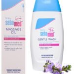 Sebamed Baby Massage Oil, 150ml & Baby Wash Extra Soft, 200ml Combo - Fast Shipping to USA & Canada