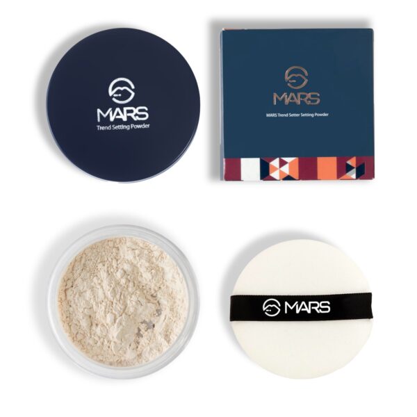 MARS Trend Setting Loose Powder | Lightweight & Long Lasting | Ultra Fine Setting Powder For Face Makeup (8.0 Gm) (03-Soft Light), All, Matte, White - Fast Shipping to USA & Canada