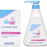 Sebamed Baby Cleansing Bar (150g) & Childrens' Shampoo, 500ml Combo - Fast Shipping to USA & Canada